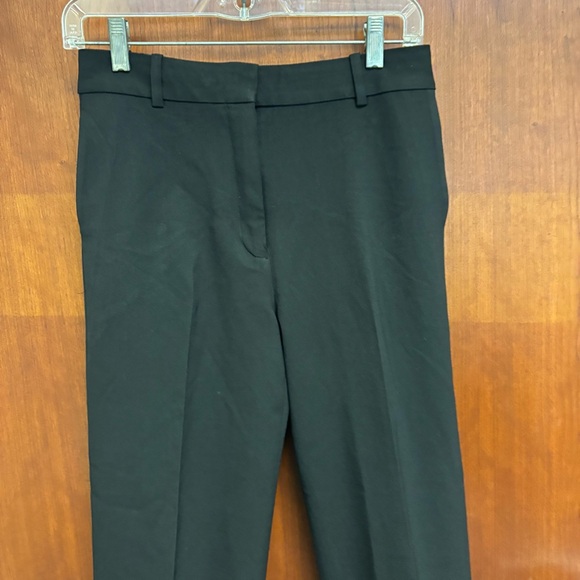 NWT Aritzia Babaton Black Agency Pant Cropped High Rise Straight Wool size 4 - Picture 8 of 16